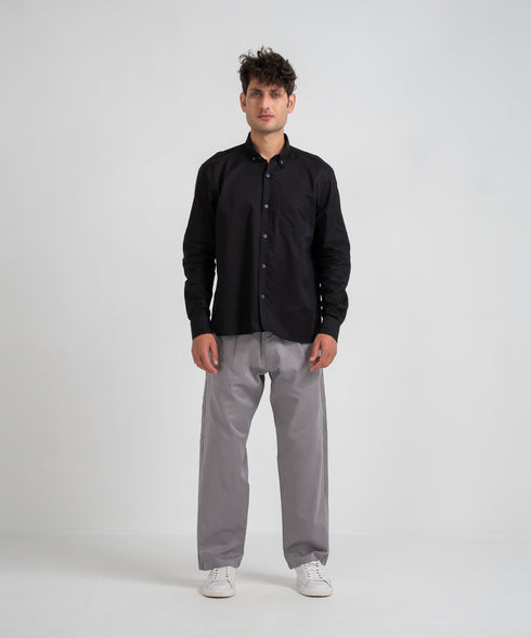 Men's Twill Button Down Shirt